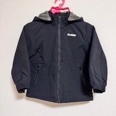 XLARGE kidsブラック ジャケット　ブルゾン　110㎝