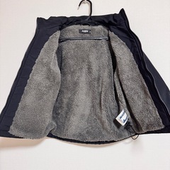XLARGE kidsブラック ジャケット　ブルゾン　110㎝の画像