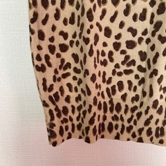 ヒョウ柄ワンピース Msize美品の画像