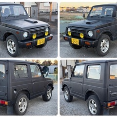 (売約済み)★車検満タン2年★ スズキ　ジムニー　JA11V★マットブラック★4ナンバーの画像