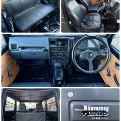 (売約済み)★車検満タン2年★ スズキ　ジムニー　JA11V★マットブラック★4ナンバーの画像