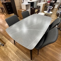 軽トラック90分無料貸し出し】アーバン通商のセラミックダイニング5点セット入荷しました！！ (トレファク上里店) 神保原のテーブル《ダイニング テーブル》の中古あげます・譲ります｜ジモティーで不用品の処分