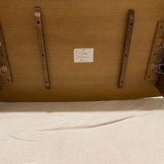 折りたたみ可　ローテーブル　木製の画像