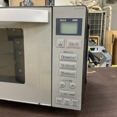 電子レンジ ハイアール Haier JM-XP2FH18G 2019年製 フラットテーブルの画像