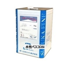 スズカファイン 水性ベスコロSi 15kg 屋根用塗料 水性1液反応硬化形アクリルシリコン樹脂系塗料の画像