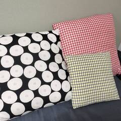 ニトリ　布張りカウチソファ　キングダム3KDの画像