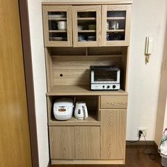 家具探すなら「リサイクルR」❕カップボード❕ゲート付き軽トラ”無料貸出❕