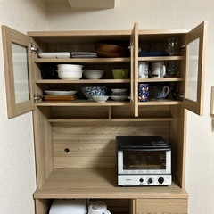 食器棚 取りに来ていただける方お願い します! - 家具