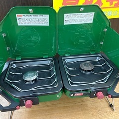☆ジモティー割引有☆ Coleman/FOLDING LP 2-BURNER STOVEの画像