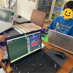 マインクラフトの世界で学ぶプログラミング教室の画像