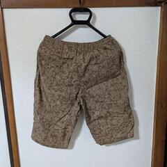 【未使用】柄ハーフパンツ　Mサイズ　の画像