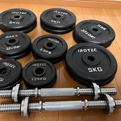 取引決定！【IROTEC(アイロテック)】アイアン ダンベル60...