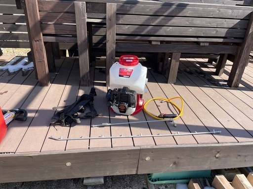 値下げ　工進　背負いエンジン動噴 カスケード式 ES-10C (容量10L)