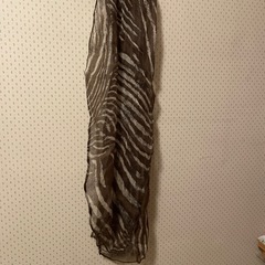 ショール　シマウマ柄