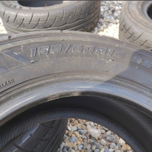 バリ山 夏タイヤ　ネオバ　 ヨコハマ　AD07 195/60R14 　NEOVA 4本セット