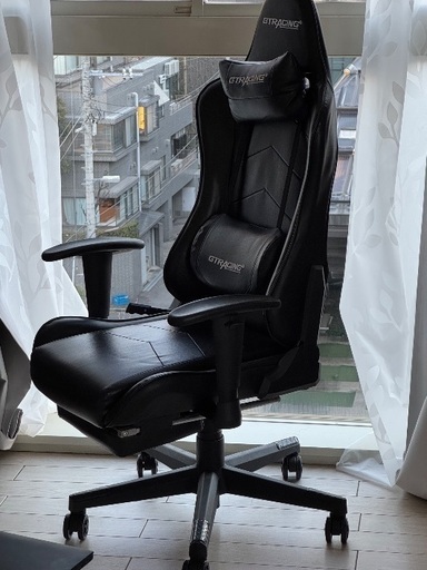 家具 GTRacing Gaming Racing Chair with Ottoman