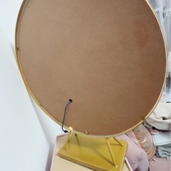 受け渡し者確定⭐️【美品】ゴールド LEDミラー 照明の画像