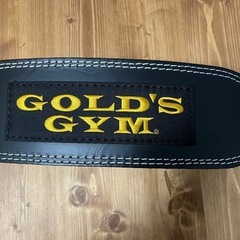 【取引確定】ゴールドジム(GOLD'S GYM)トレーニングレザ...
