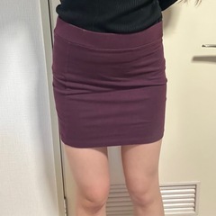 ボルドータイトスカート
