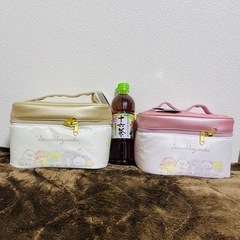 すみっコぐらし　ポケット付きバニティポーチ