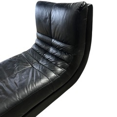 【ジ0211-15】レザー素材‼️1人掛けソファの画像