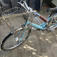 23インチ自転車　中古　駅までの通学、通勤に最適　お近くなら配達します。の画像
