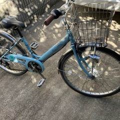 23インチ自転車　中古　駅までの通学、通勤に最適　お近くなら配達します。の画像