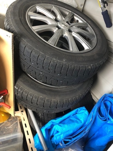 スタッドレスタイヤ・ホイールセット 4本 ヨコハマ185/65 R15　普通車