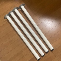 IKEAイケア　テーブルの足4本^_^！ホワイト　の画像