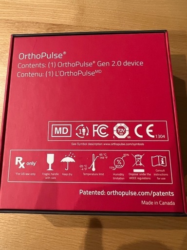 【中古】OrthoPulse 矯正加速装置 中古】OrthoPulse 矯正加速装置（オルソパルス OrthoPulse