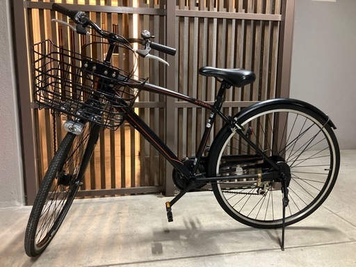 短期間使用！6段変速27インチ自転車