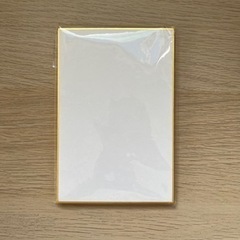 ハガキサイズ　色紙　4枚