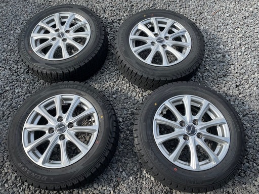 バリ山スタッドレスアルミホイール175/65R14 (スズキ) 八浜のタイヤ、ホイールの中古あげます・譲ります｜ジモティーで不用品の処分