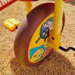 三輪車　わくわくアンパンマンごう　ピースの画像