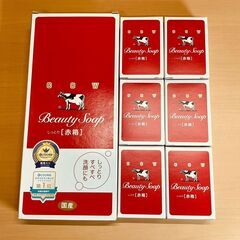 牛乳石鹸 赤箱 100g×6個入③