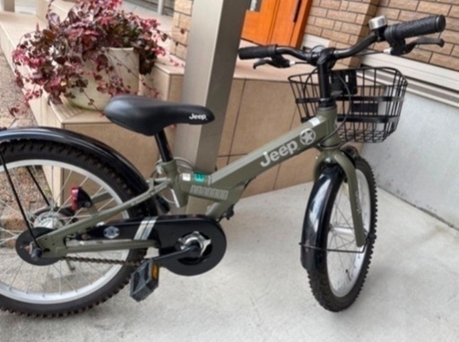 美品18インチ自転車JEEP 姫路引取り希望 自転車
