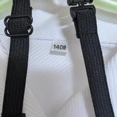 キッズ フォーマルシャツ140cm ネクタイセットの画像