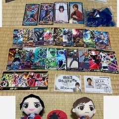仮面ライダー・スーパー戦隊おもちゃセットの画像
