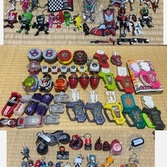 仮面ライダー・スーパー戦隊おもちゃセット