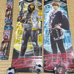 仮面ライダー・スーパー戦隊おもちゃセットの画像