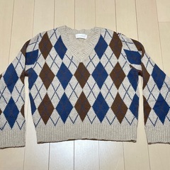 Vネック ニット