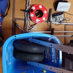 釣り用2馬力ボートセット（ボート/船外機/釣り用艤装）の画像