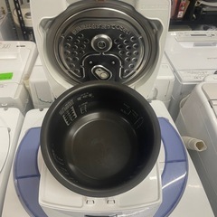 配送可能　保証付き 三菱電機 MITSUBISHI ELECTRIC IH炊飯器 5.5合炊き 炭炊釜 ピュアホワイト NJ-VE106-Wの画像