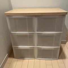 中古品】スタッキングシェルフセット・３段×３列・オーク材 | 無印良品