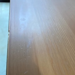 ローテーブル　ウッド×ブラックスチールの画像