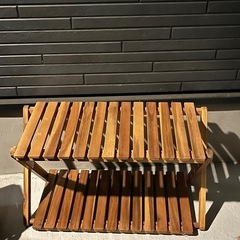 木製棚600ｘ350ｘ1180 (プロヴァイド) 沢良宜の収納家具《棚、シェルフ》の中古あげます・譲ります｜ジモティーで不用品の処分