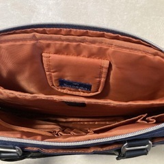 TRANS CONTINENTS ネイビー メンズビジネスバッグの画像