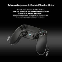 ワイヤレスゲームコントローラー 日本語説明書 ダブルショックゲーム ジョイスティックコントローラー USBケーブル付き Sony P4 P3用 パソコン用　　まとめ買い歓迎　卸ます　アマゾン引き上げ商品　倒産品　ネット商材　転売　卸し　問屋　転売OK　アマゾン　商品　景品　コンペの画像