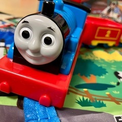 タカラトミー 『 プラレール トーマス ぷっしゅでゴー! かんたんはじめてプラレール きかんしゃトーマスセット 』の画像