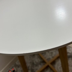 取引き中【美品】北欧風　カフェテーブル椅子セット　60cmの画像